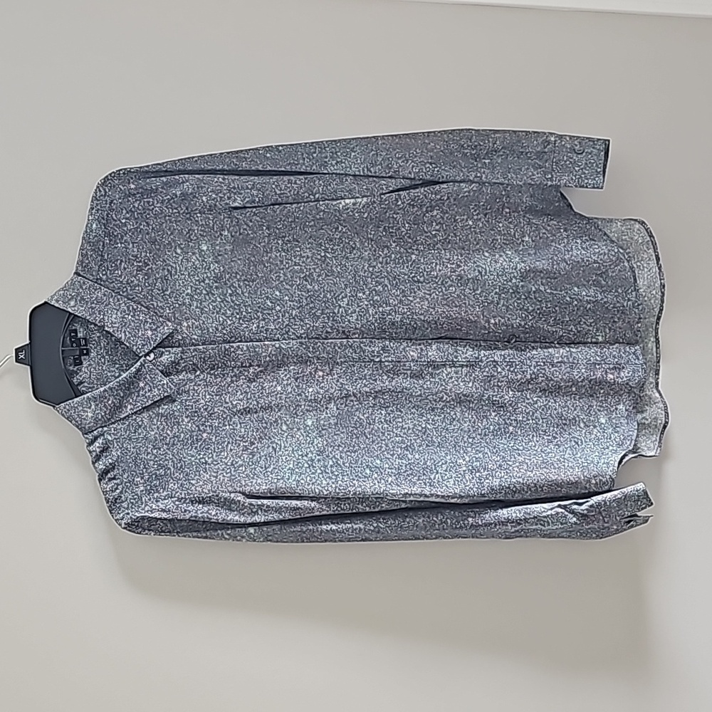 Theory silk button down